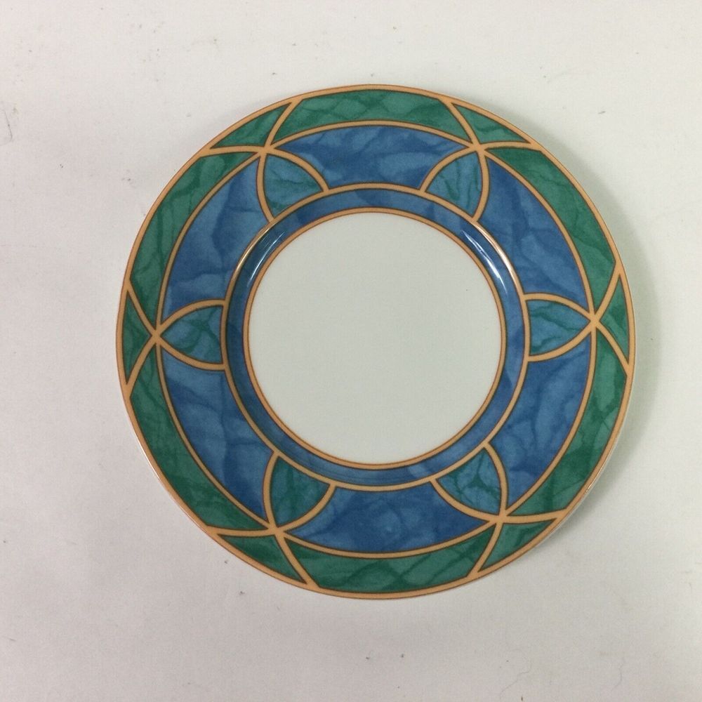 Victoria Beale Forbidden Fruit SAUCER‎ 6in fine porcelain 9024 Set of 4